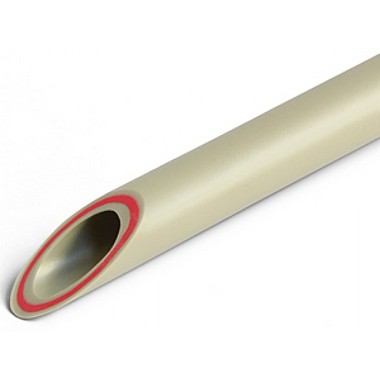 Труба Арм. Стекловолокном PP-R Ø20/PN20 (SDR7,4) PRO AQUA Серый (100)