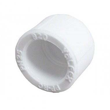 Заглушка PP-R Ø25 VALFEX Белый (100/500)